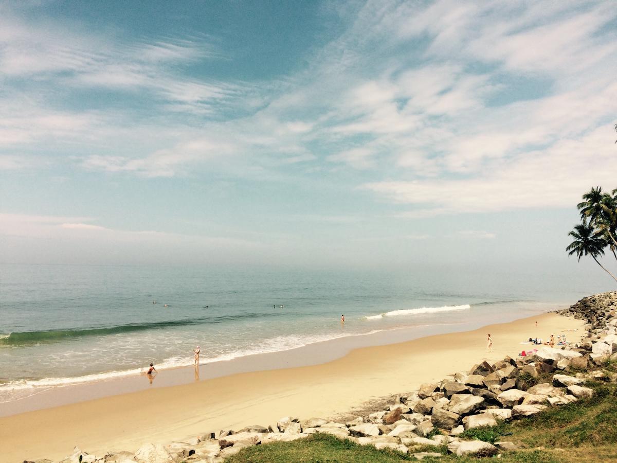 Seawin Beach Resort Varkala Bagian luar foto